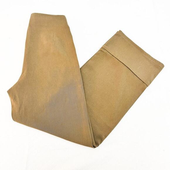 Princess Polly Euro Pants Brown Flare Hem Dress Pants Size 2 NWT - Picture 10 of 10